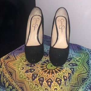Jessica Simpson size 8.5 rhinestone 6inch pumps